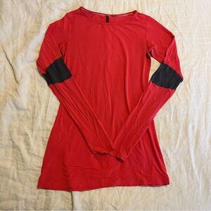 Lululemon Women’s Long-Sleeve Orange Long Sleeve Shirt Women’s Medium